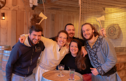 Nantes Aventures Parc de loisirs - qu'est ce que le lancer de haches